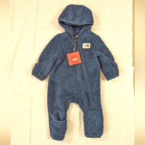 NWT The North Face Infant OSO Fleece Suit 3-6 months